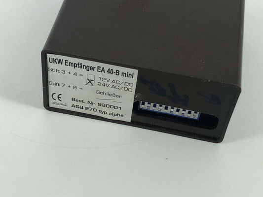 Ansonic MA60 Empfänger Antenne Empfangsteil Funkempfänger Receiver Funk