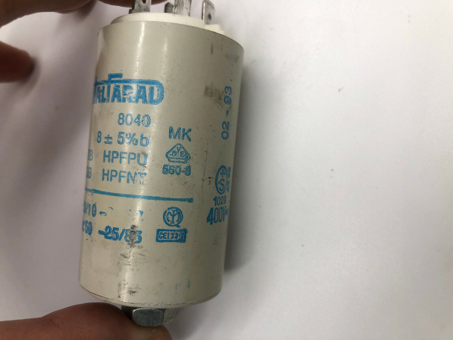 Hörmann Kondensator Elko Anlaufkondensator Radial Elektrolyt Motorkondensator