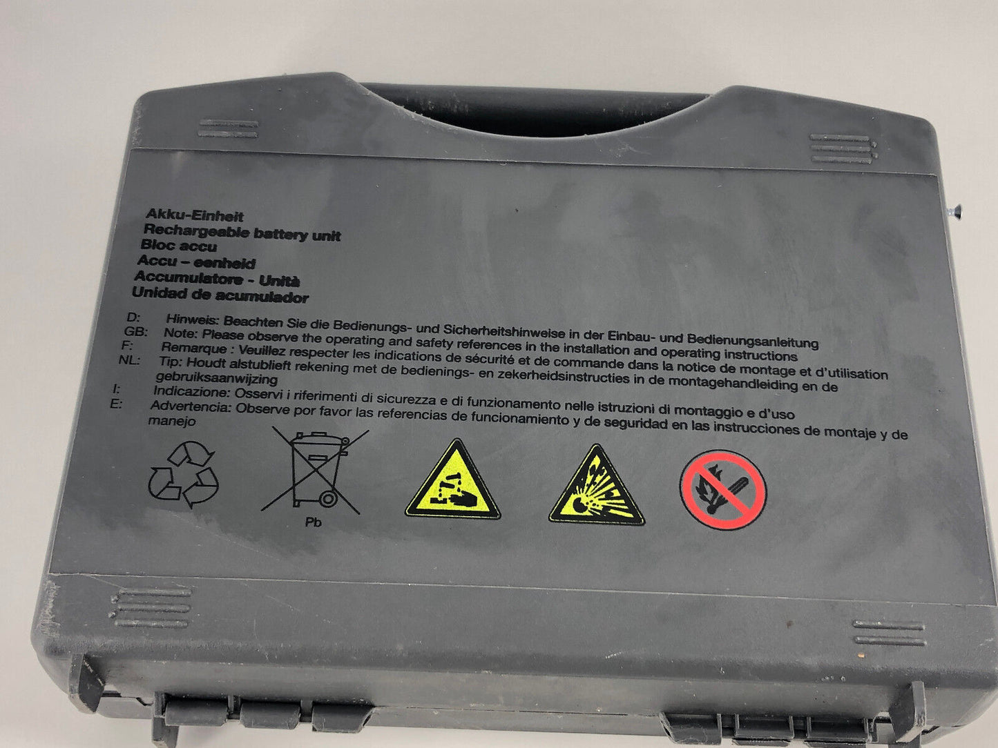 Marantec Comfort 211 Accu Pack Koffer Hülle Akku Schutz