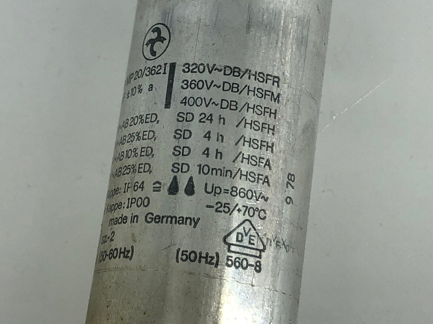Tormatic 3000G Kondensator Elko Anlaufkondensator Motorkondensator Radial