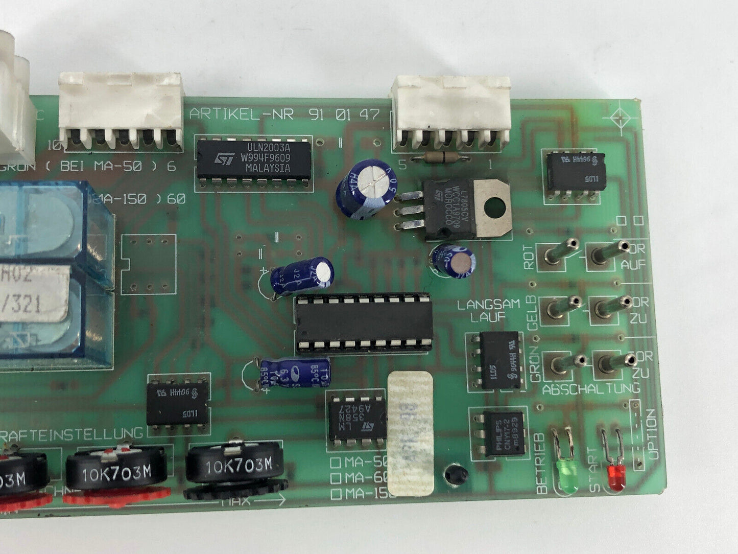 Ansonic MA60 Hauptplatine Platine Steuerung Steuerplatine Bedienung Elektronik