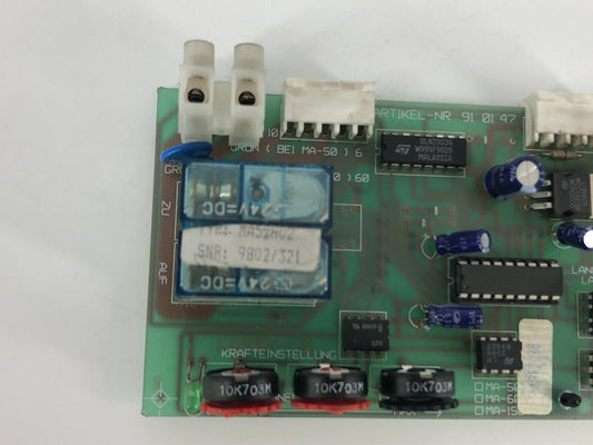 Ansonic MA60 Hauptplatine Platine Steuerung Steuerplatine Bedienung Elektronik