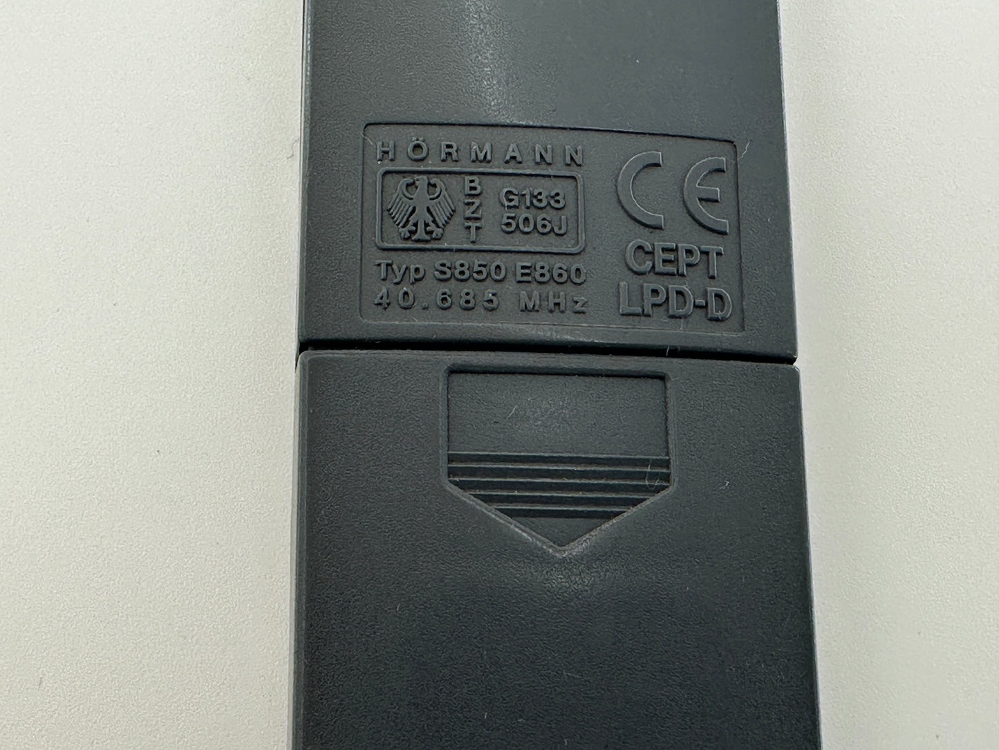 Hörmann 2T Handsender Drücker Fernbedienung Funktaster Funk Fernsteuerung