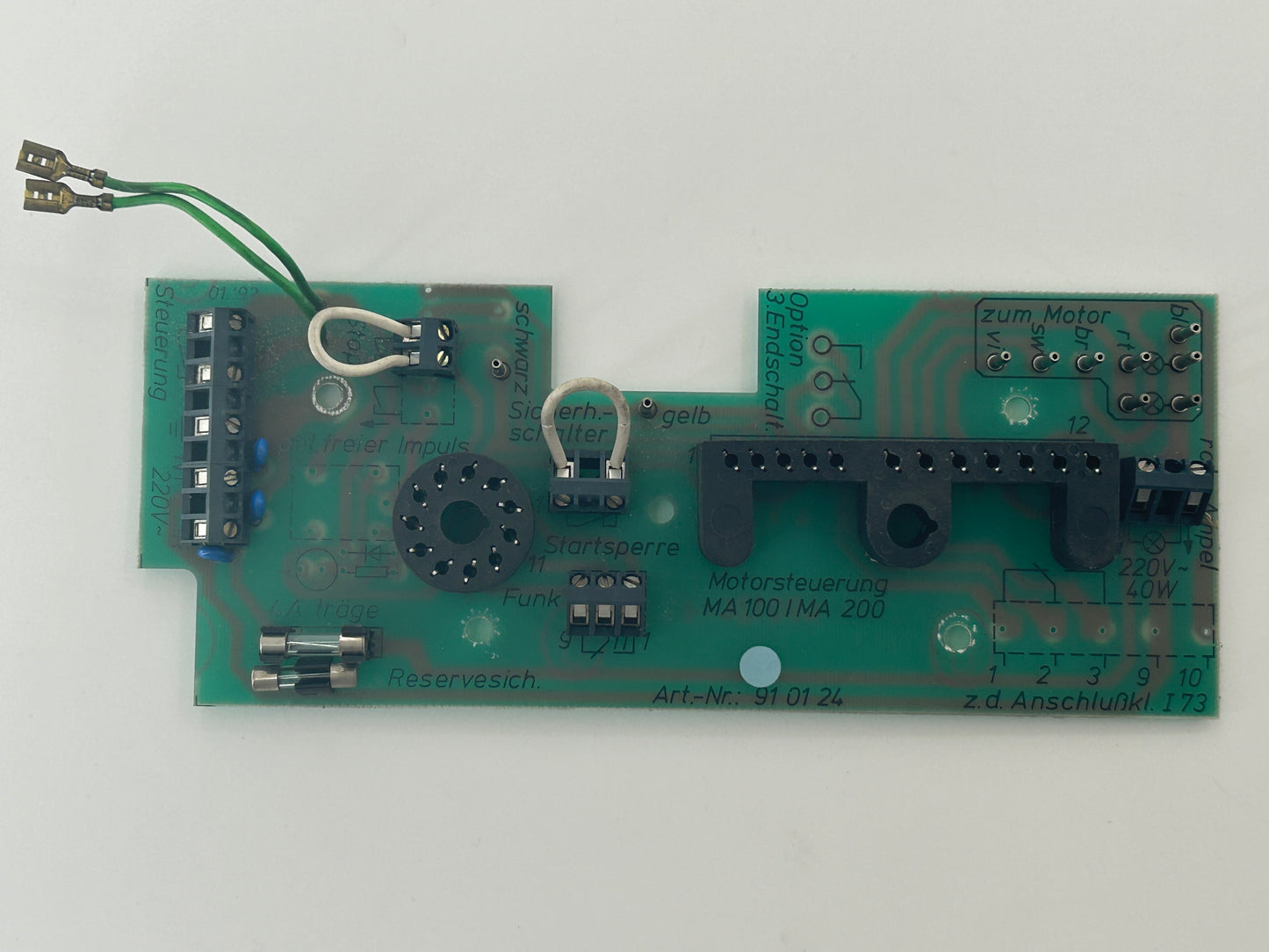 Ruku MA100 board control main board operation electronics base board