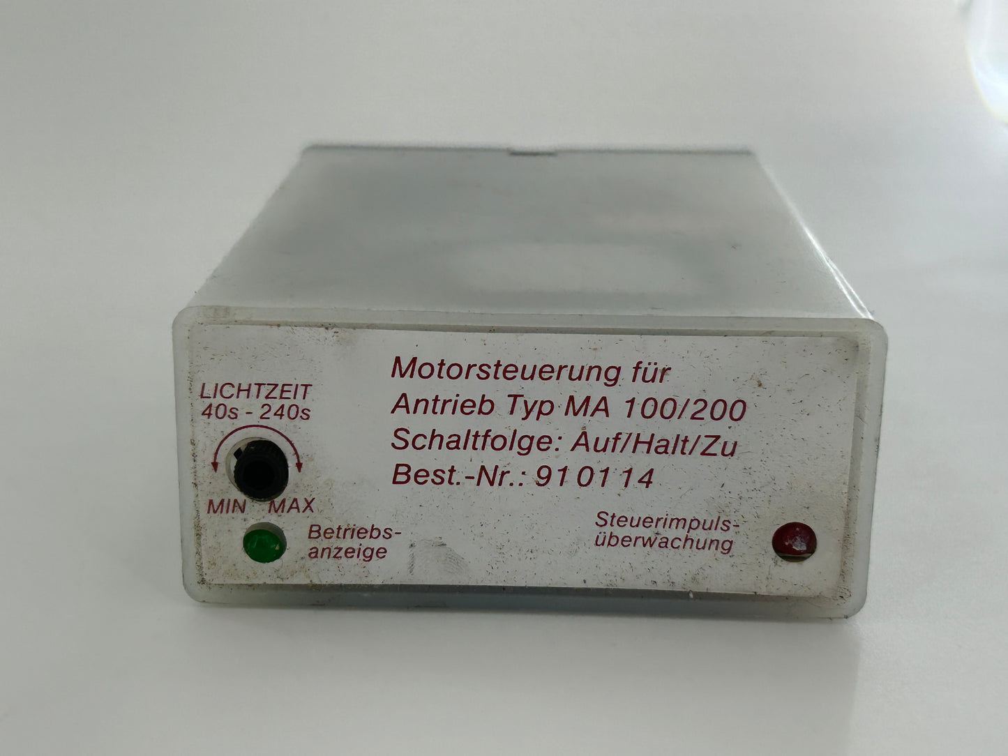 Ruku MA100 engine control electronics control module electronics control