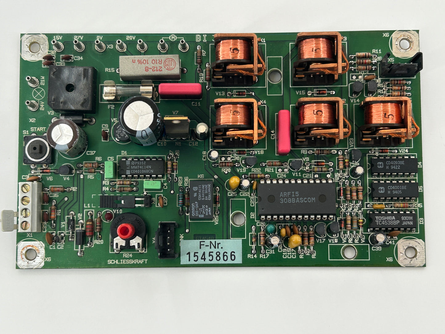 Tormatic GTA540S Platine Steuerung Hauptplatine Bedienung Elektronik