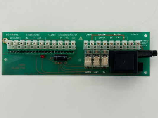 Novoferm Modell 500 Platine Steuerung Hauptplatine Steuerplatine Bedienung Basisplatine Elektronik Steuerkarte Leistungsplatine Multifunktiosplatine