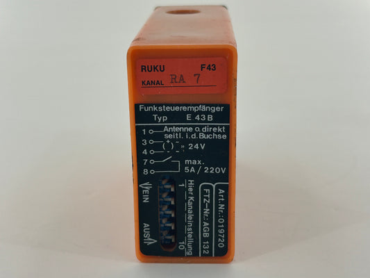 Tormatic 3000G Empfänger Antenne Empfangsteil Funkempfänger Receiver Funk Fernsteuerung Fernsteuerempfänger