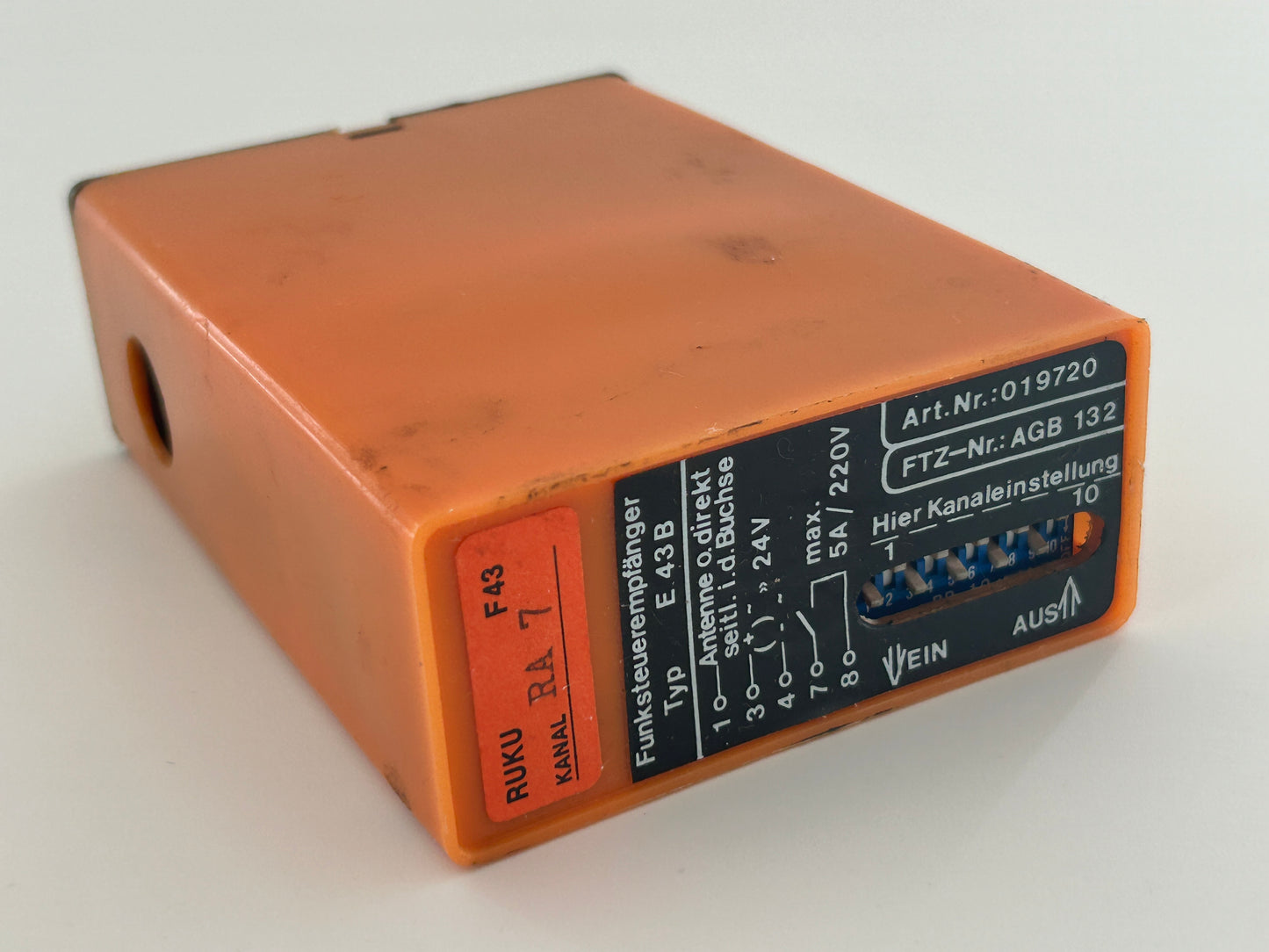 Tormatic 3000G Empfänger Antenne Empfangsteil Funkempfänger Receiver Funk Fernsteuerung Fernsteuerempfänger