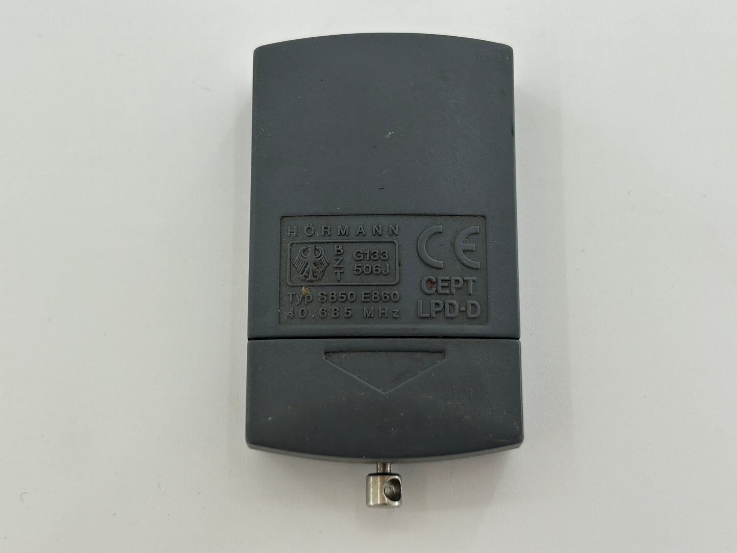 Hörmann 2T 40Mhz hand transmitter handle remote control radio button radio remote control