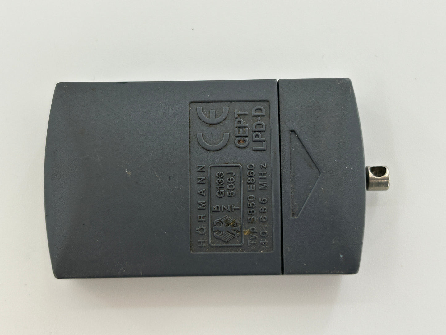 Hörmann 2T 40Mhz hand transmitter handle remote control radio button radio remote control