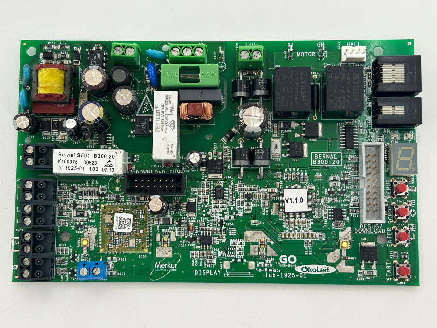 Bernal G402-120 Platine Steuerung Hauptplatine Steuerplatine Elektronik Steuerkarte