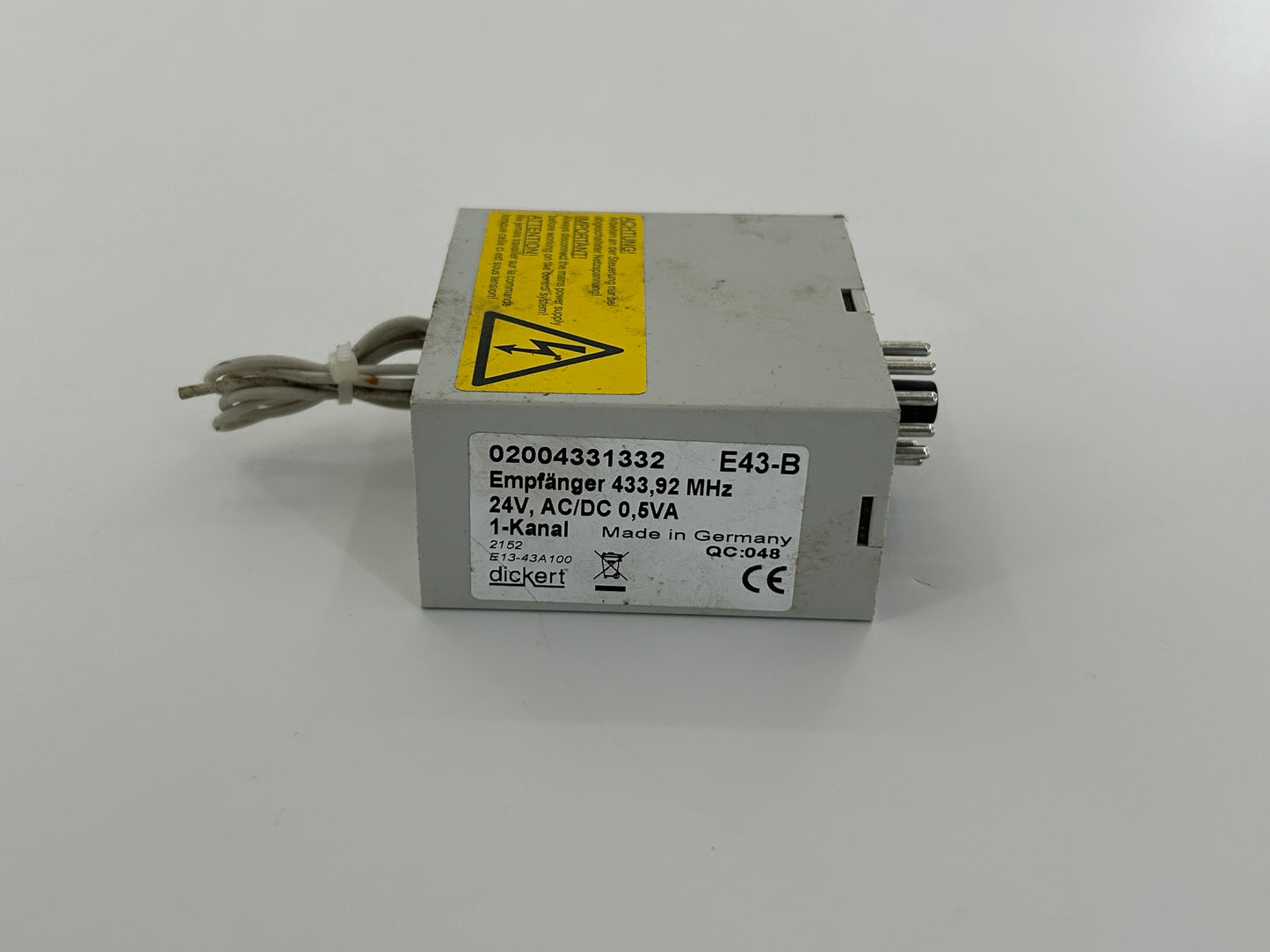 Tormatic 3000G Antenne Empfangsteil Empfänger Funkempfänger Receiver Funk Fernsteuerung Fernsteuerempfänger
