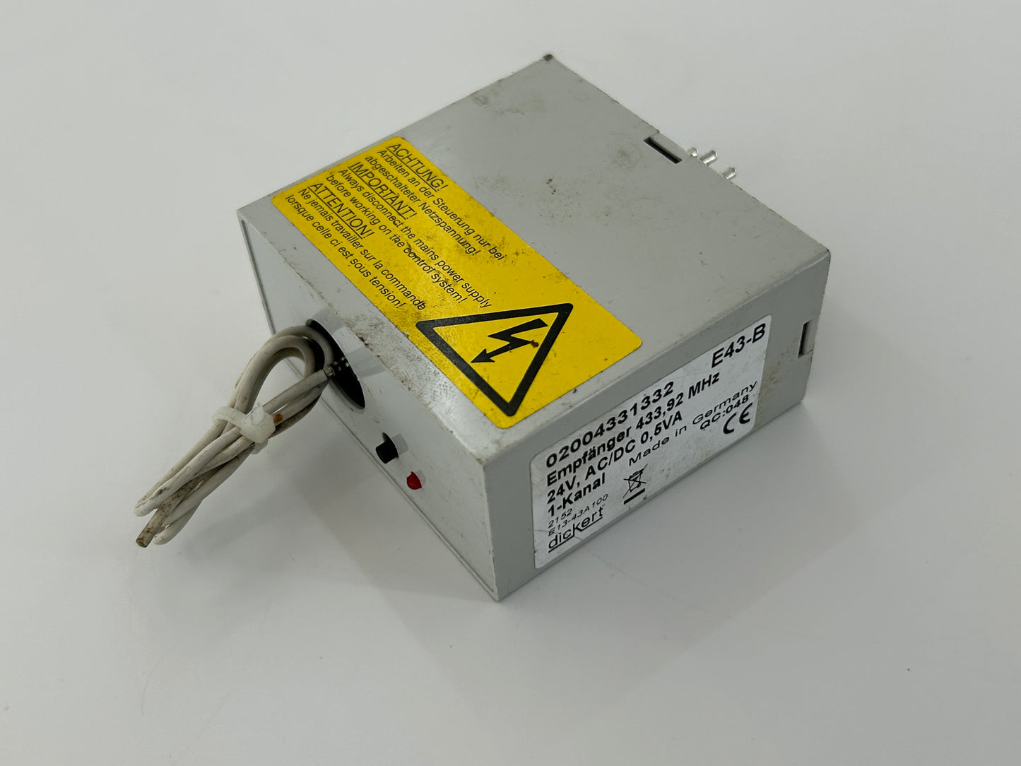 Tormatic 3000G Antenne Empfangsteil Empfänger Funkempfänger Receiver Funk Fernsteuerung Fernsteuerempfänger