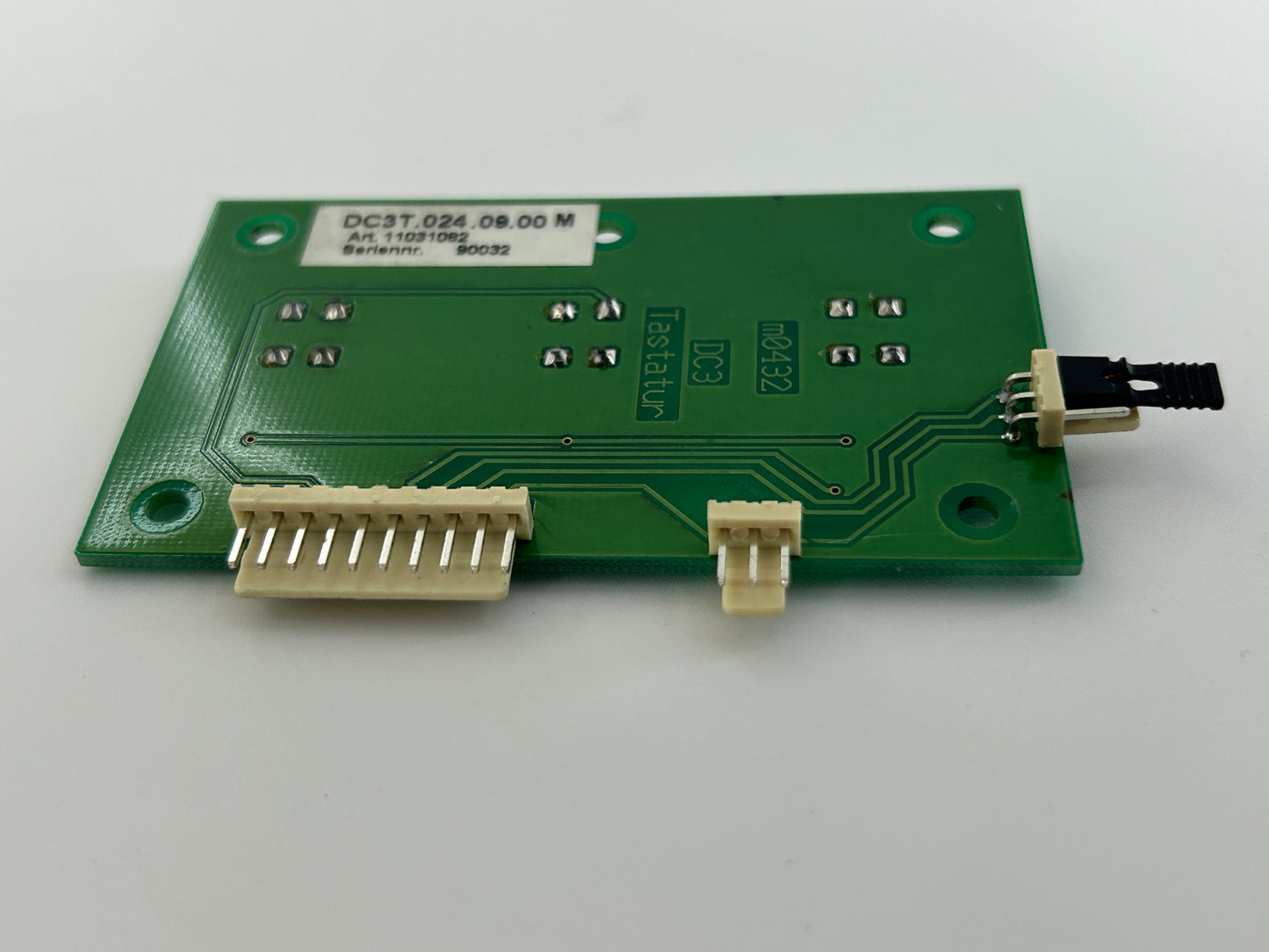 Geba Tronic DC3-G1 Knopf Betätigung Taster Schalter Drücker Tastkontakt Platine