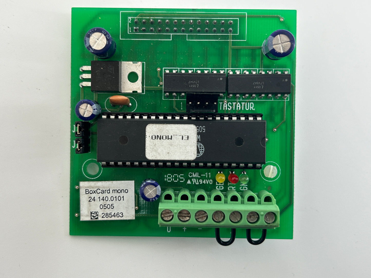 Elero BoxControl RD400 Platine Steuerung Elektronik Hauptplatine Steuerplatine Basisplatine Bedienplatine Elektroniksteuerung Leistungsplatine Multifunktionsplatine