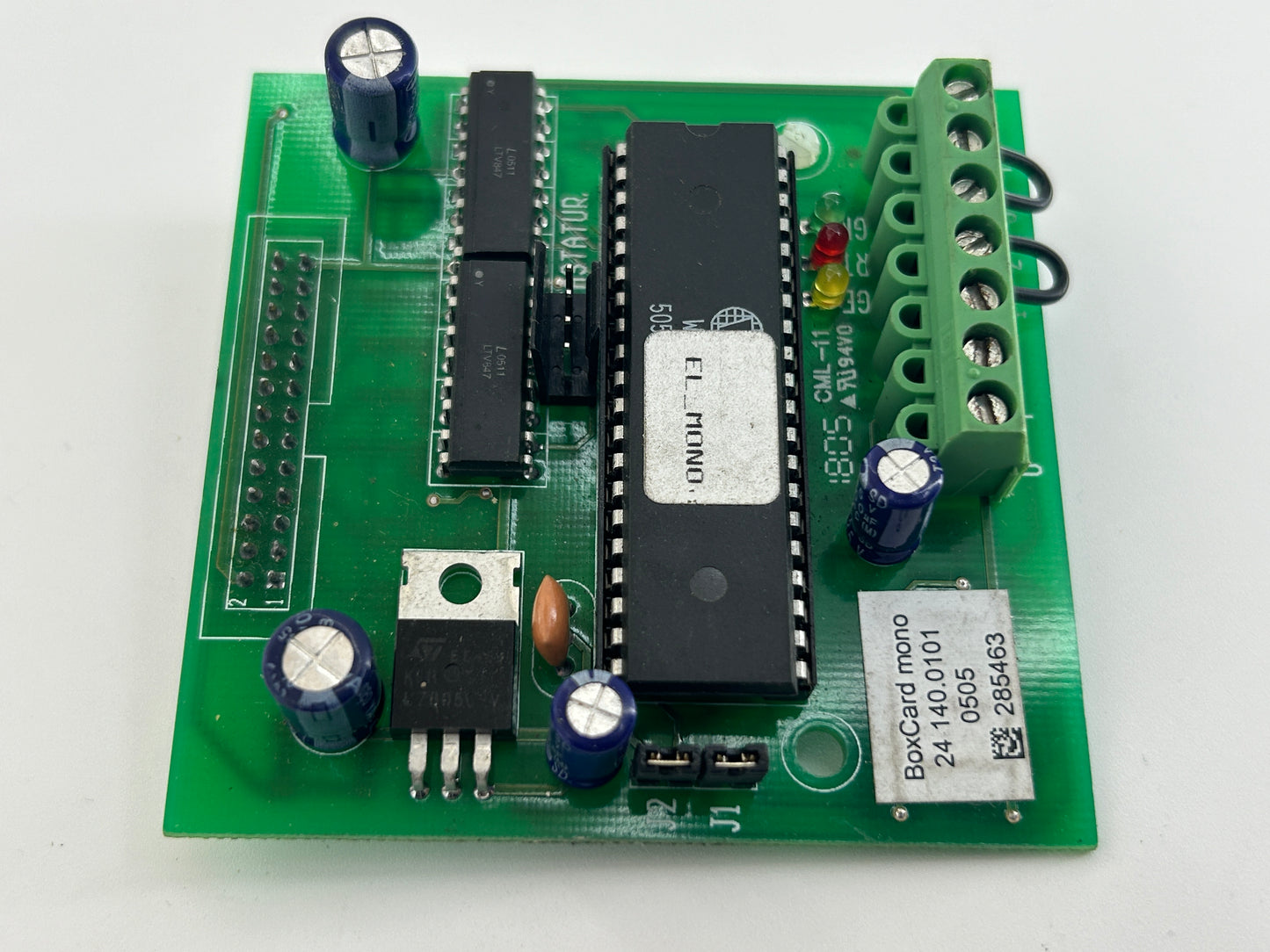 Elero BoxControl RD400 Platine Steuerung Elektronik Hauptplatine Steuerplatine Basisplatine Bedienplatine Elektroniksteuerung Leistungsplatine Multifunktionsplatine