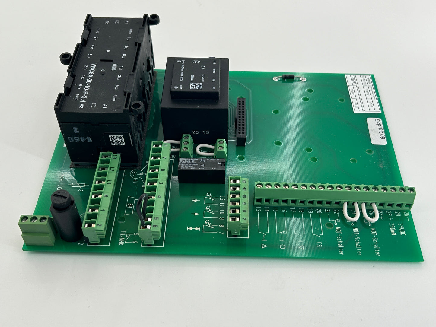 Elero BoxControl RD400 Platine Elektronik Hauptplatine Steuerung Steuerplatine Basisplatine Bedienplatine Elektroniksteuerung Leistungsplatine Multifunktionsplatine