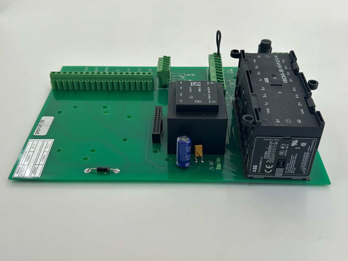 Elero BoxControl RD400 Platine Elektronik Hauptplatine Steuerung Steuerplatine Basisplatine Bedienplatine Elektroniksteuerung Leistungsplatine Multifunktionsplatine