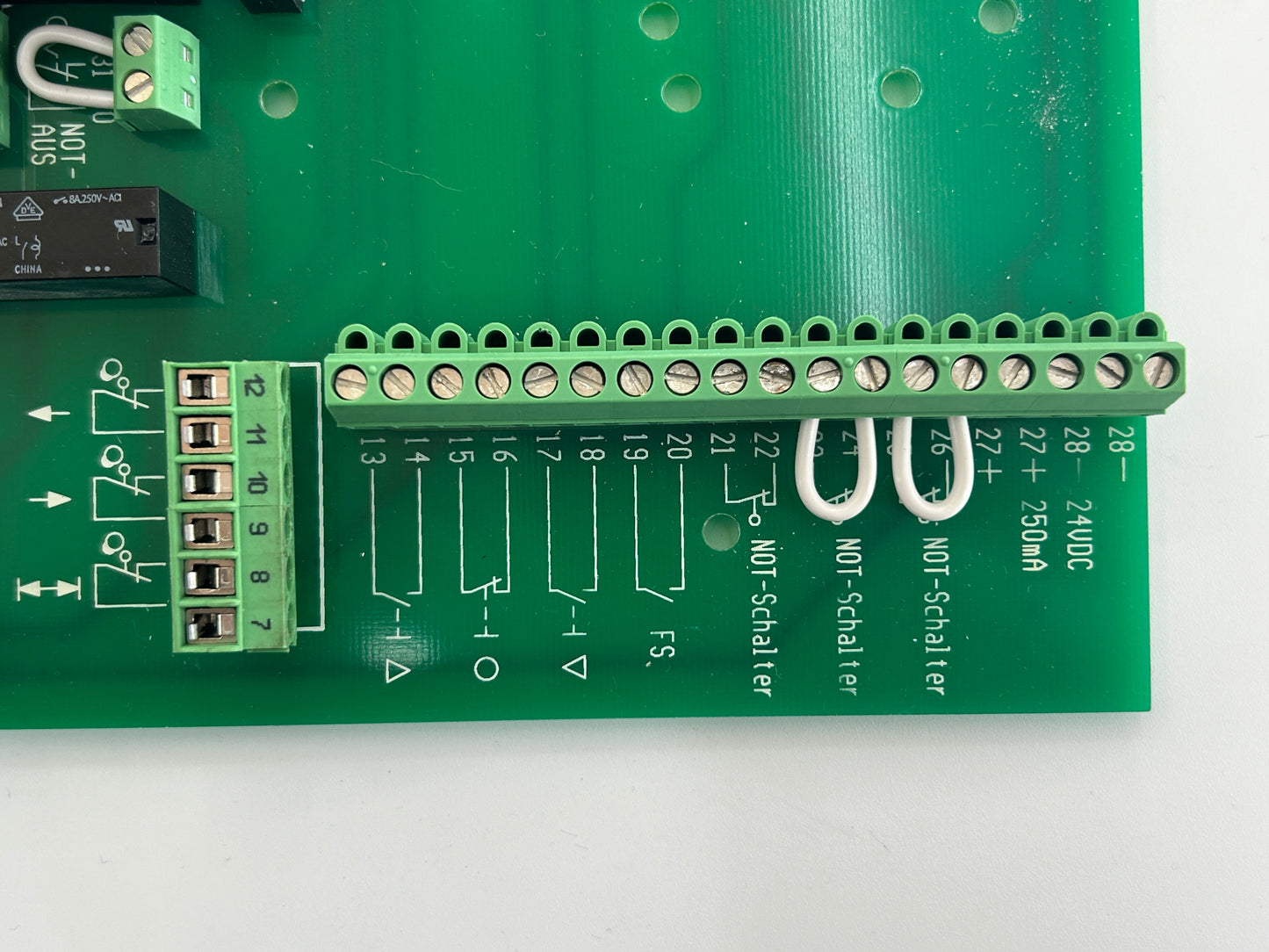 Elero BoxControl RD400 Platine Elektronik Hauptplatine Steuerung Steuerplatine Basisplatine Bedienplatine Elektroniksteuerung Leistungsplatine Multifunktionsplatine