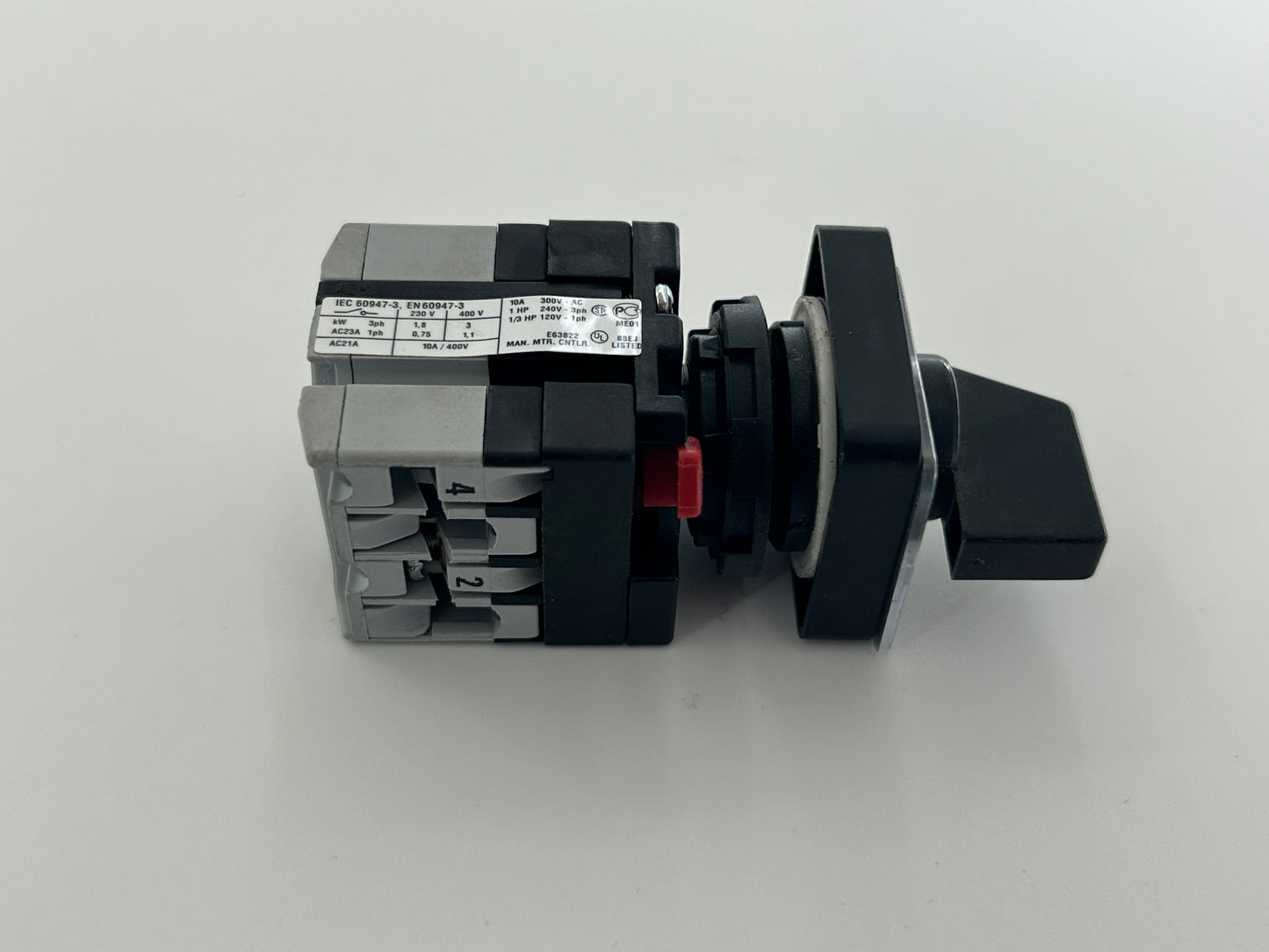 Elero BoxControl RD400 Schalter Hauptschalter Knopf Hebelschalter Umschalter AN AUS Taster Notaus Drucktaster Taster Kippschalter Wippschalter