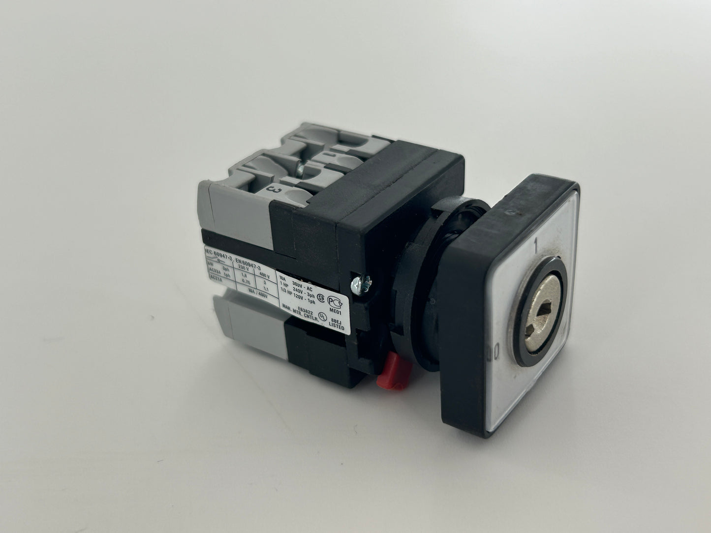 Elero BoxControl RD400 Schlüsselschalter Schalter Hauptschalter Knopf Hebelschalter Umschalter AN AUS Taster Notaus Drucktaster Taster Kippschalter Wippschalter