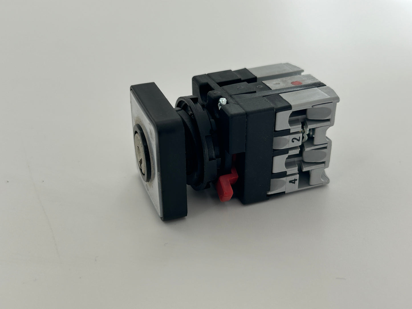 Elero BoxControl RD400 Schlüsselschalter Schalter Hauptschalter Knopf Hebelschalter Umschalter AN AUS Taster Notaus Drucktaster Taster Kippschalter Wippschalter