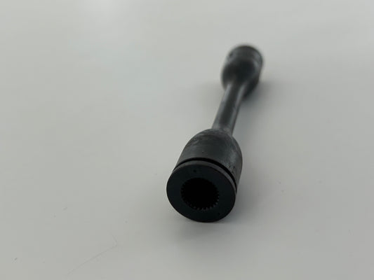 Einhell TAF472 Adapter Vielzahnverbinder Adapterhülse Verbindungsadapter Motoradapter Verbinder Hülse Verbindung Kerbverzahnung Kunststoffverzahnung