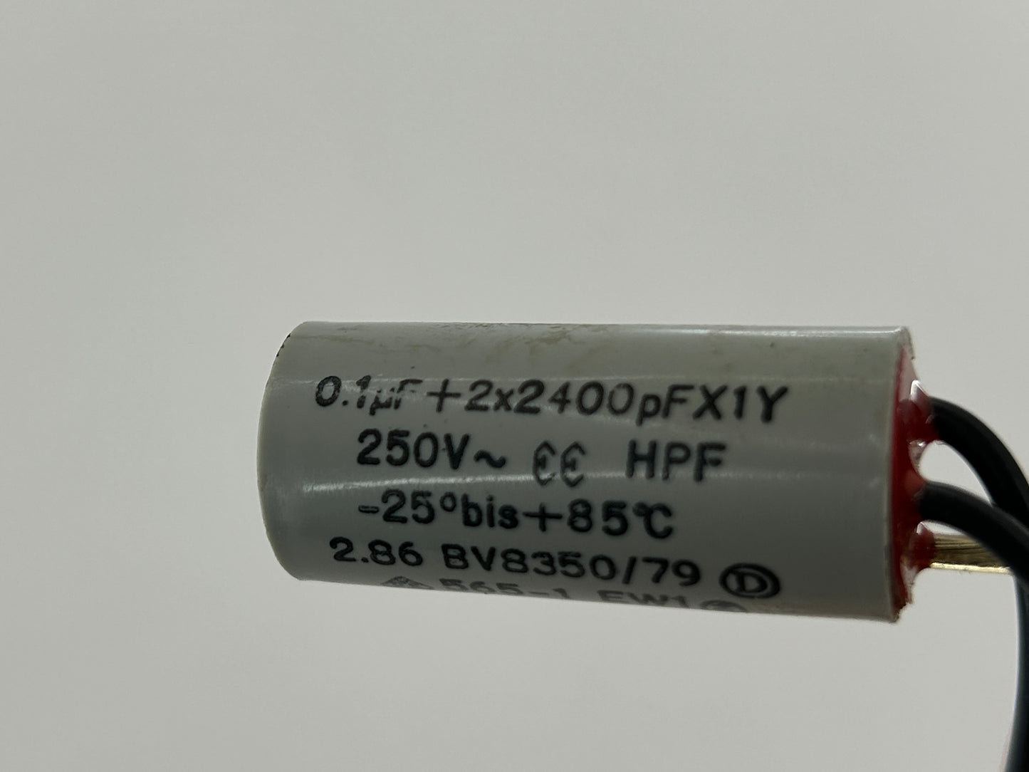 Einhell TAF185 capacitor Elko starting capacitor motor capacitor capacity module