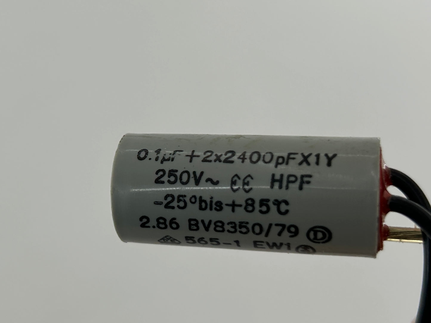 Einhell TAF185 capacitor Elko starting capacitor motor capacitor capacity module