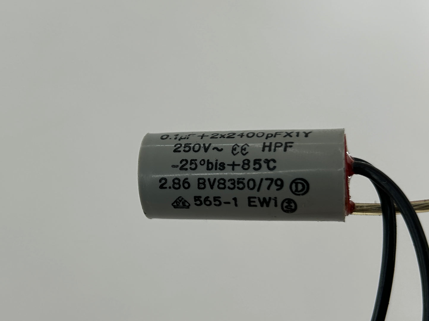 Einhell TAF185 capacitor Elko starting capacitor motor capacitor capacity module