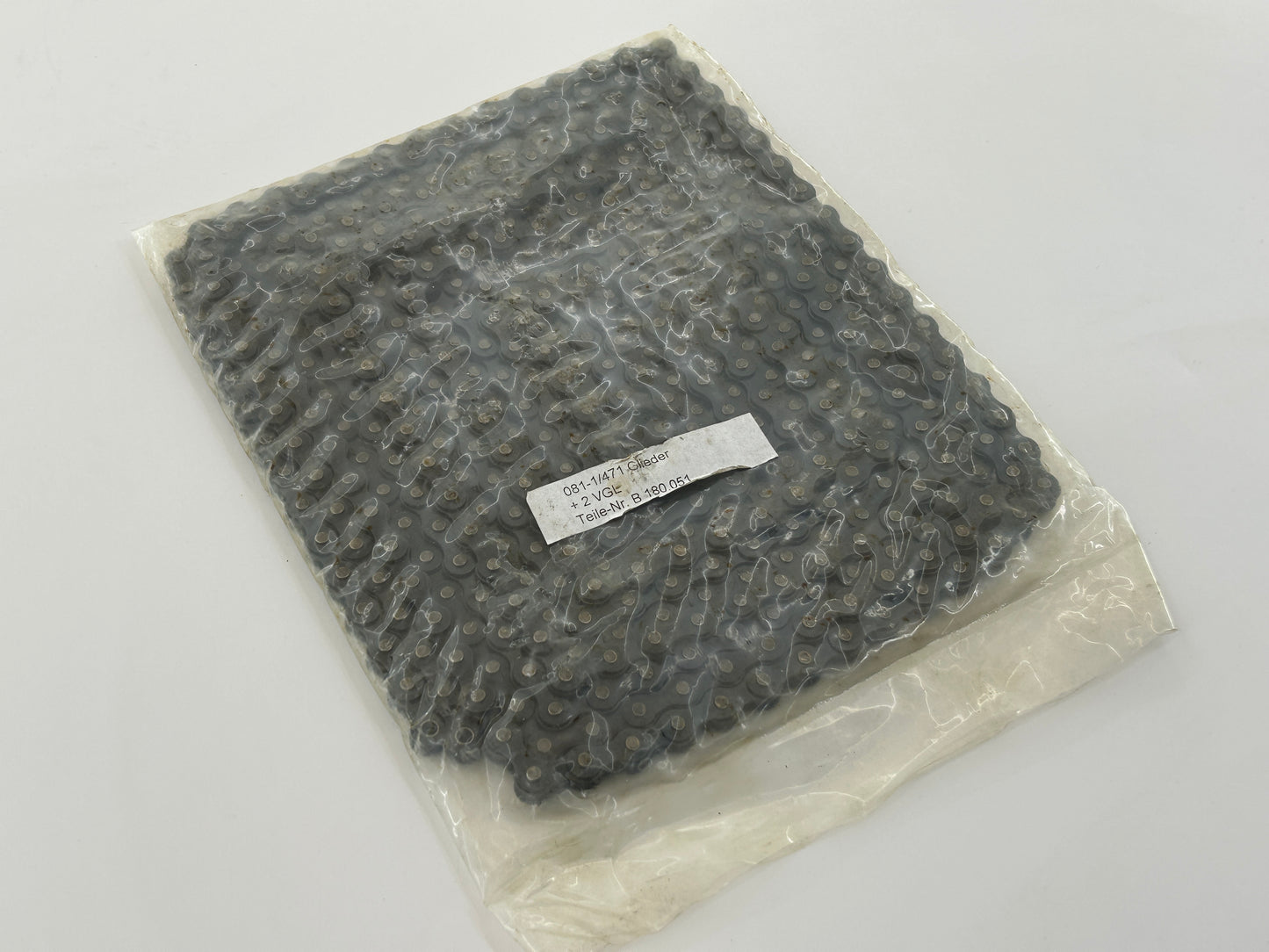 Endress Optimo 50 Kette Steuerkette Mittnehmerkette Transportkette Antriebskette Förderkette Zahnkette Zugkette