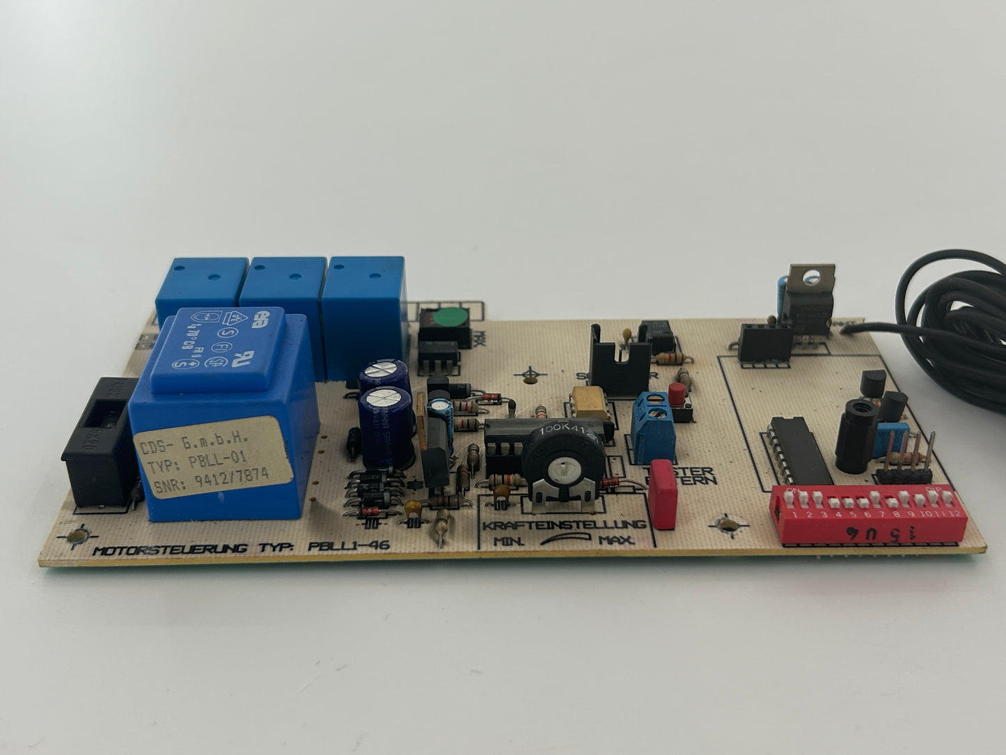 Wecla 2500 Motorsteuerung Platine Elektronik Steuerung Hauptplatine Steuerplatine Basisplatine Bedienplatine Elektroniksteuerung Leistungsplatine Multifunktionsplatine