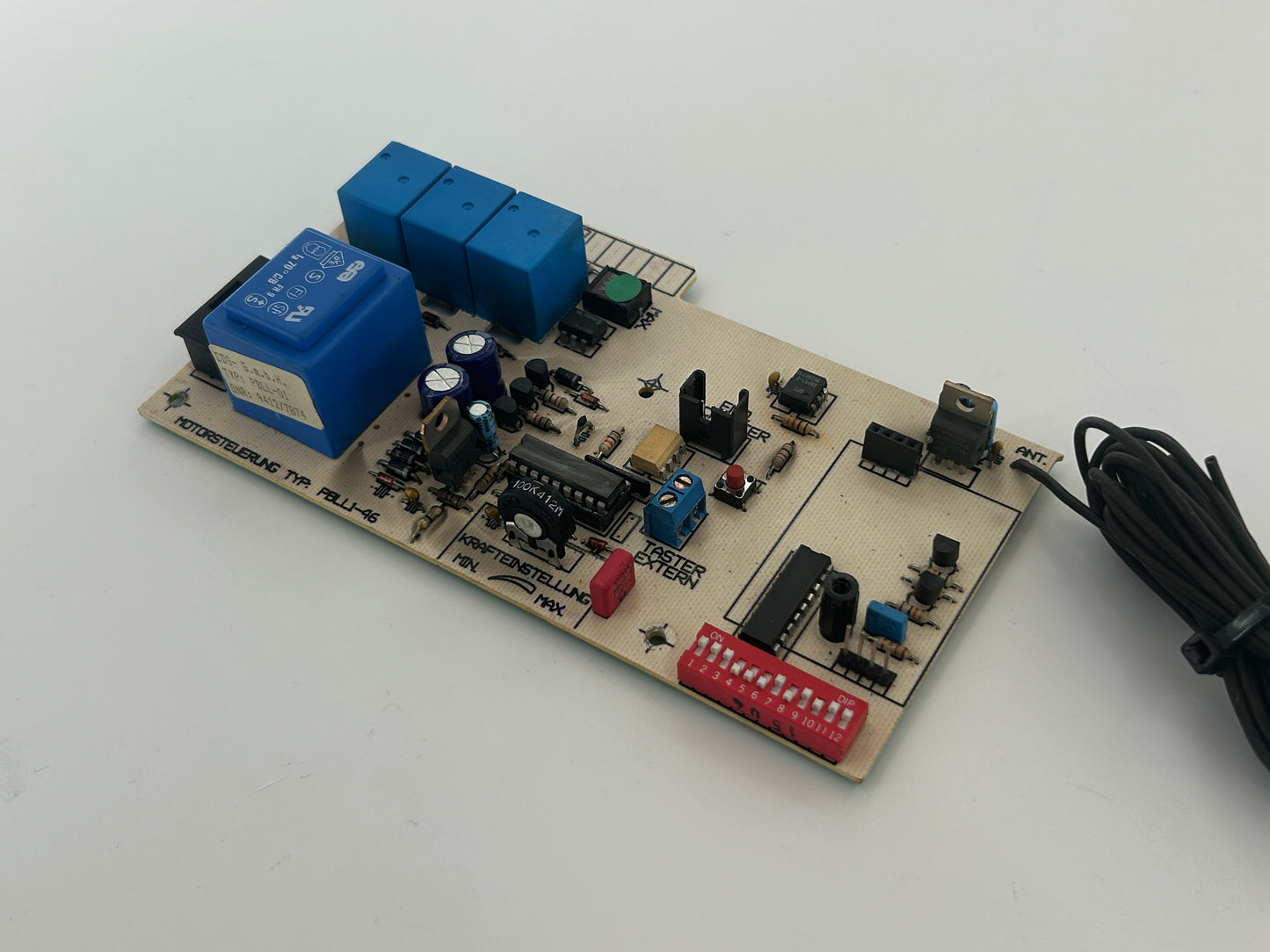 Wecla 2500 Motorsteuerung Platine Elektronik Steuerung Hauptplatine Steuerplatine Basisplatine Bedienplatine Elektroniksteuerung Leistungsplatine Multifunktionsplatine