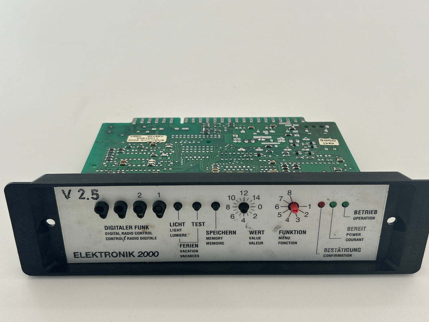 Normstahl Perfekt S Einschubsteuerung Platine Elektronik Steuerung Einschubeinheit Bedienplatine Elektroniksteuerung Multifunktionsplatine