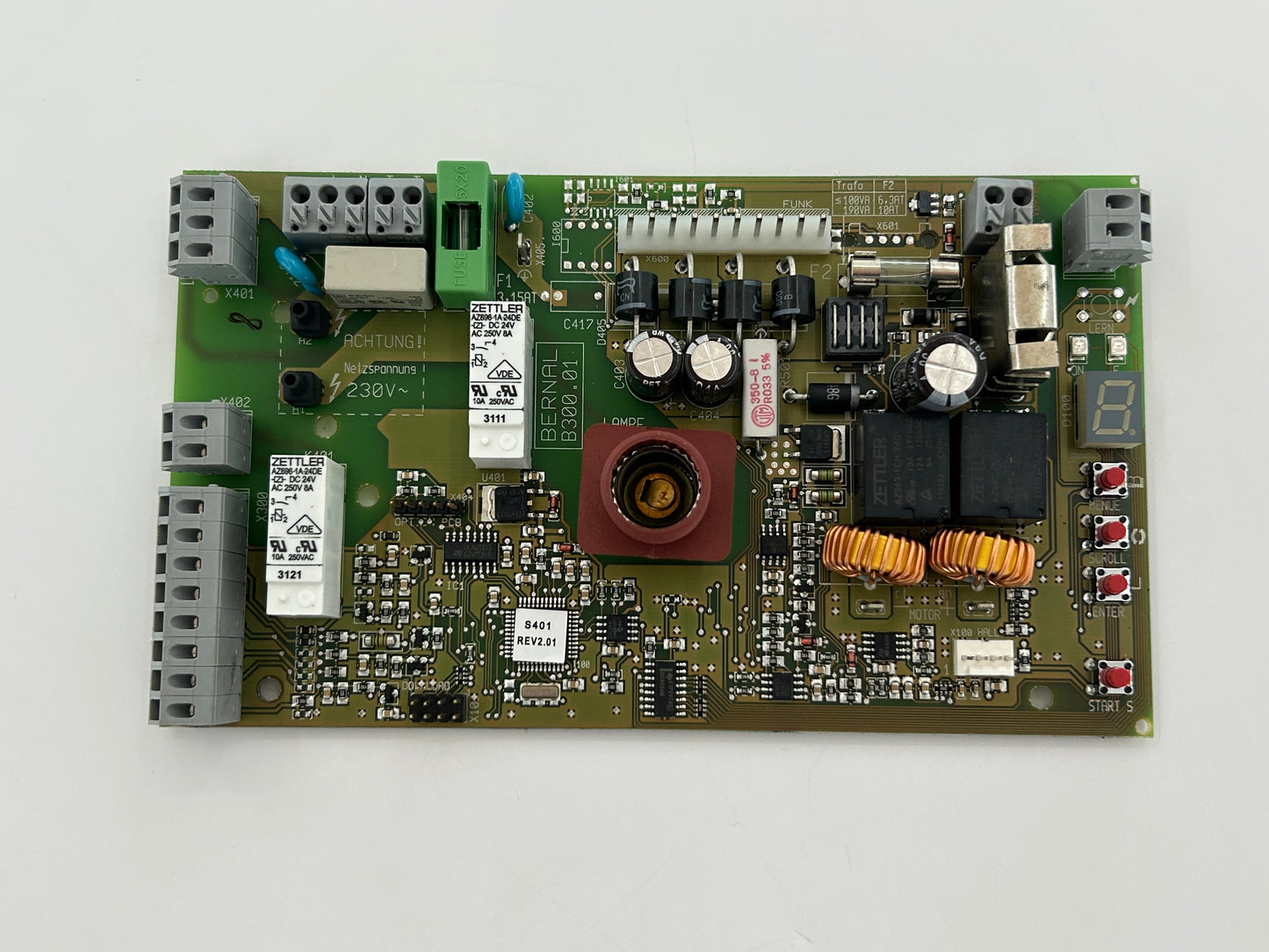 Bernal S401-120 Platine Motorsteuerung Elektronik Steuerung Hauptplatine Steuerplatine Basisplatine Bedienplatine Elektroniksteuerung Leistungsplatine Multifunktionsplatine