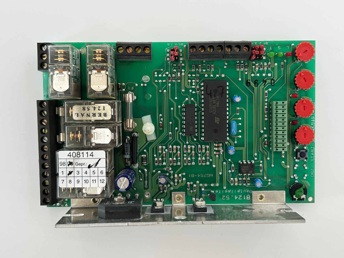 Bernal 1100 Platine Elektronik Steuerung Hauptplatine Steuerplatine Basisplatine Bedienplatine Elektroniksteuerung Leistungsplatine Multifunktionsplatine