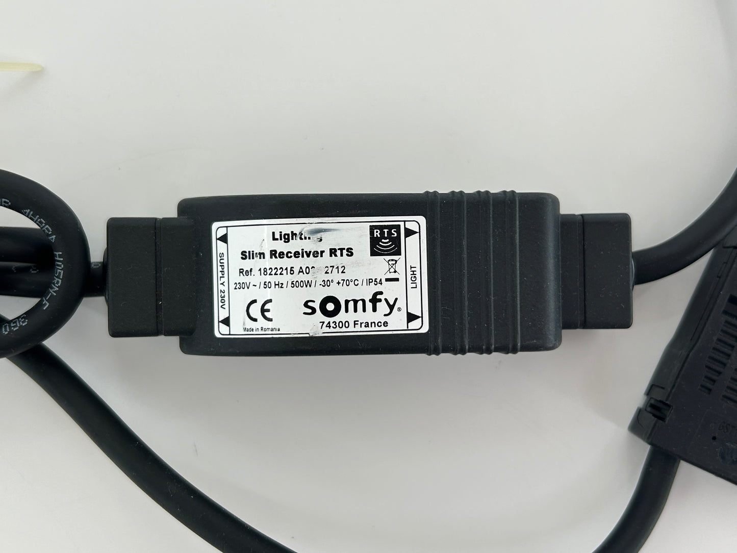 Somfy roller shutter control
