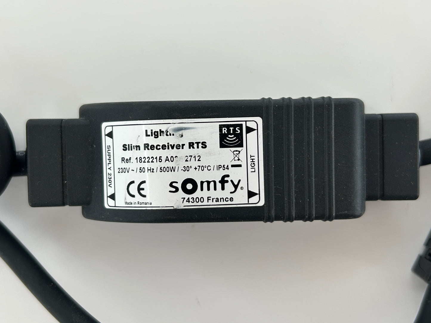 Somfy roller shutter control