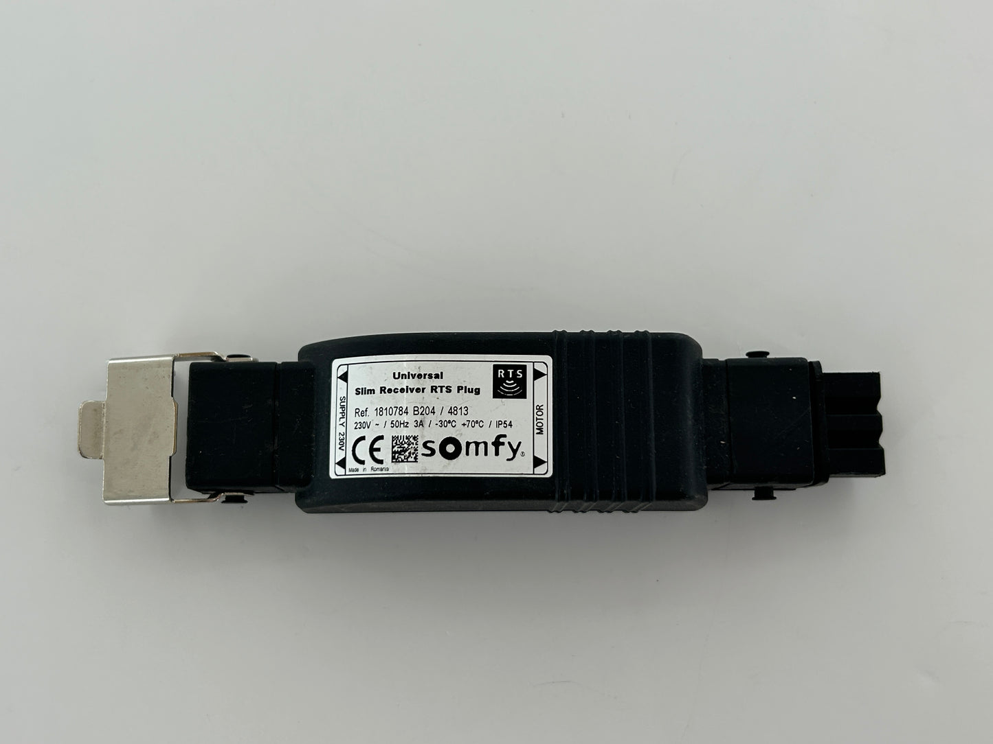 Somfy roller shutter control