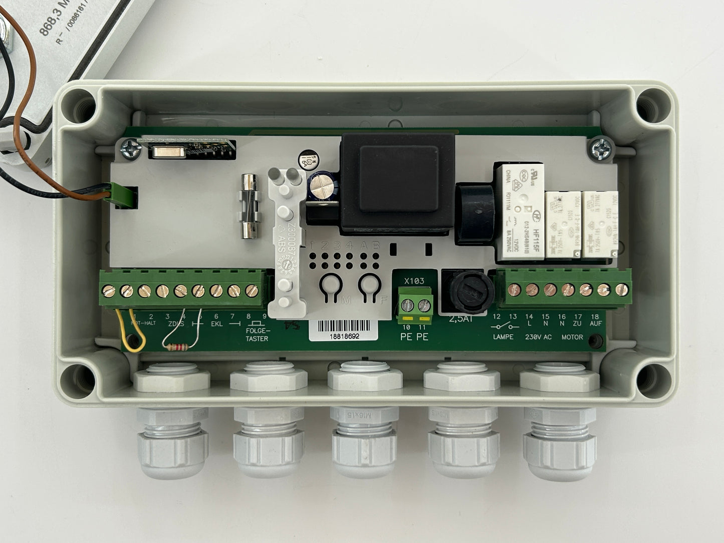 Alulux Benny 4.0 Komfortsteuerung Torsteuerung Steuerung Elektronik Platine Empfänger