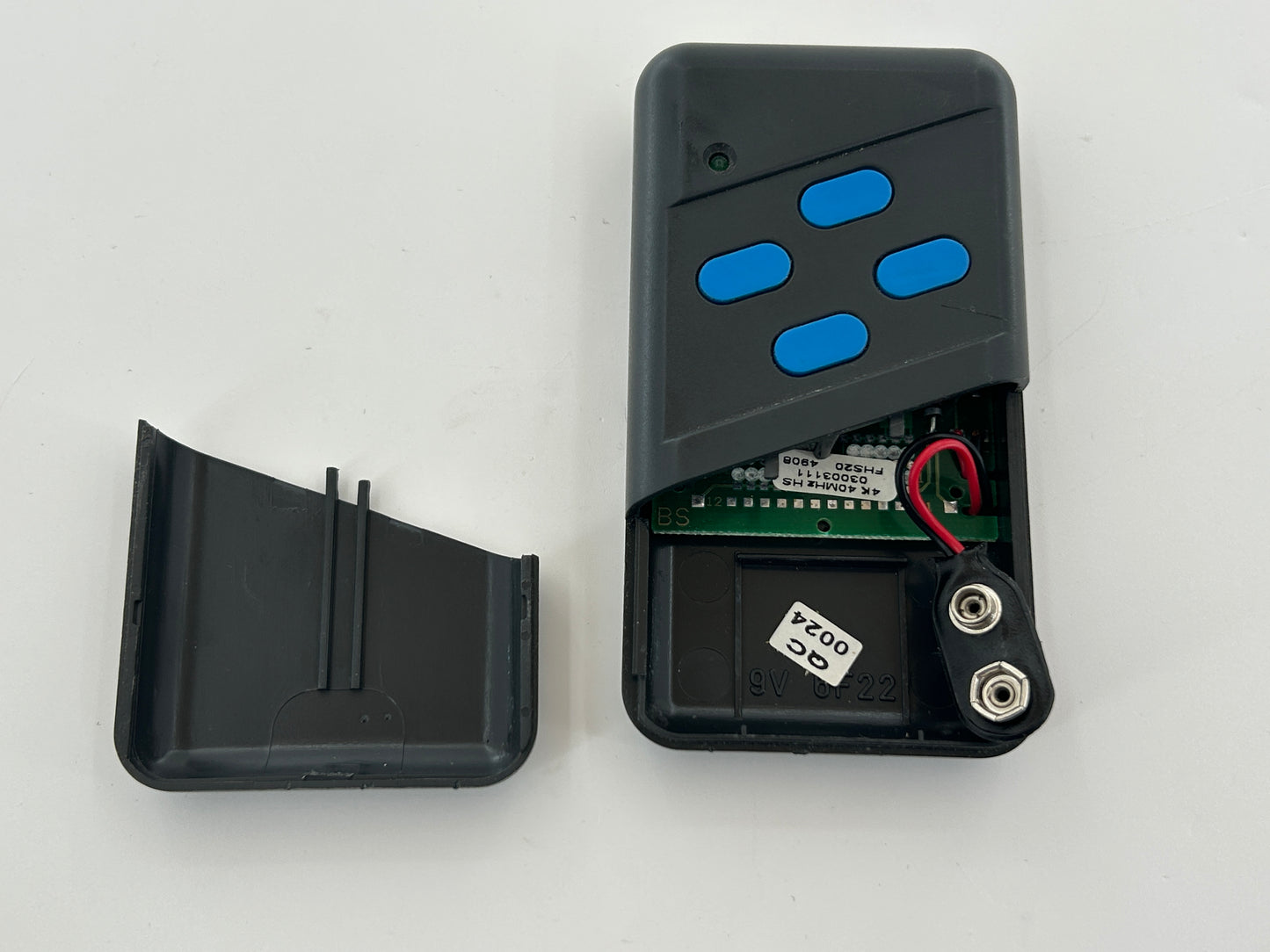 Normstahl hand transmitter push button remote control radio button radio remote control switch 40 MHz