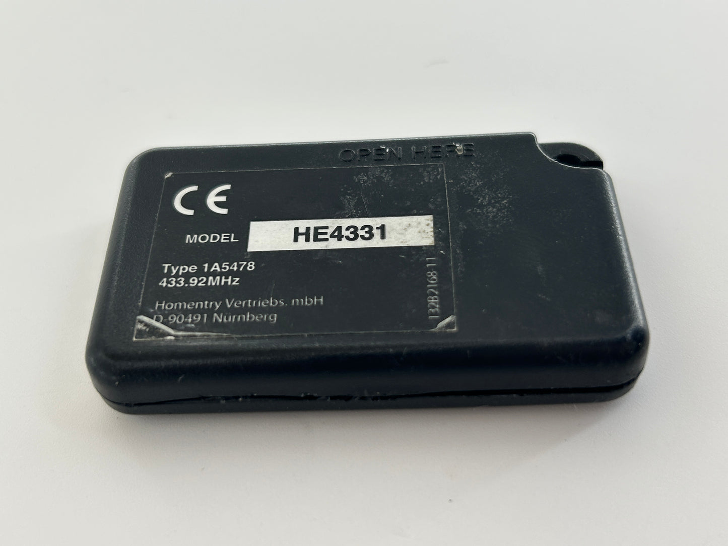Homentry Handsender Funk Fernsteuerung Fernbedienung Schalter Funktaster Transmitter Drücker