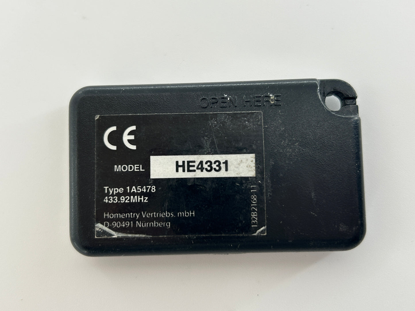 Homentry Handsender Funk Fernsteuerung Fernbedienung Schalter Funktaster Transmitter Drücker