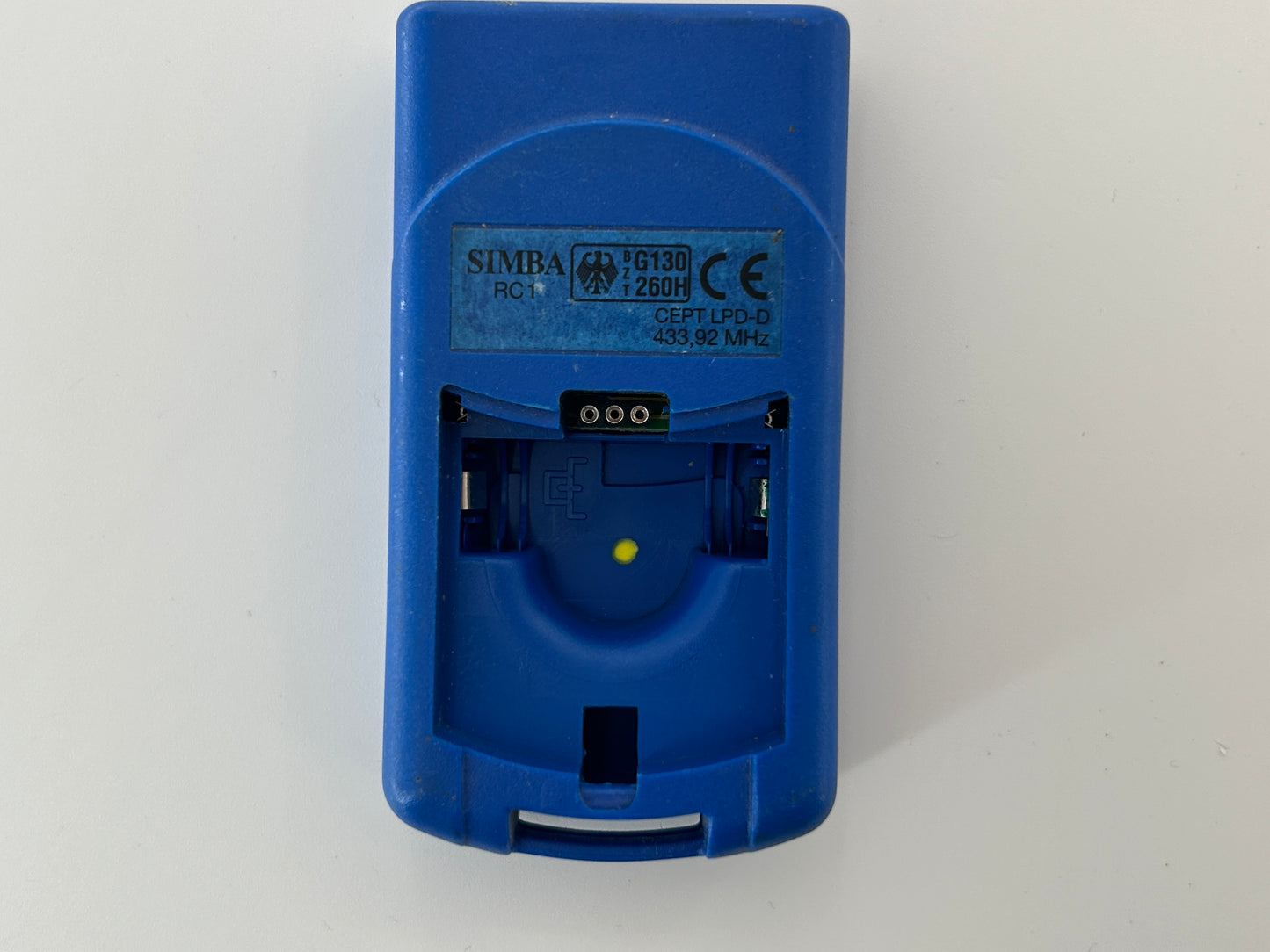 SIMBA handheld transmitter remote control push button radio button radio remote control switch transmitter