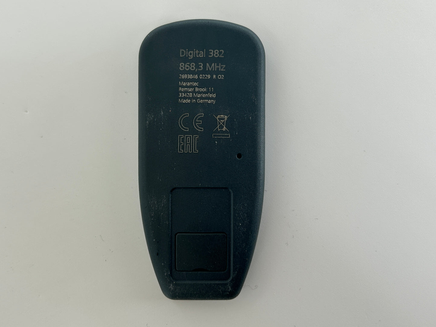 Marantec hand transmitter push button remote control radio button radio remote control switch transmitter
