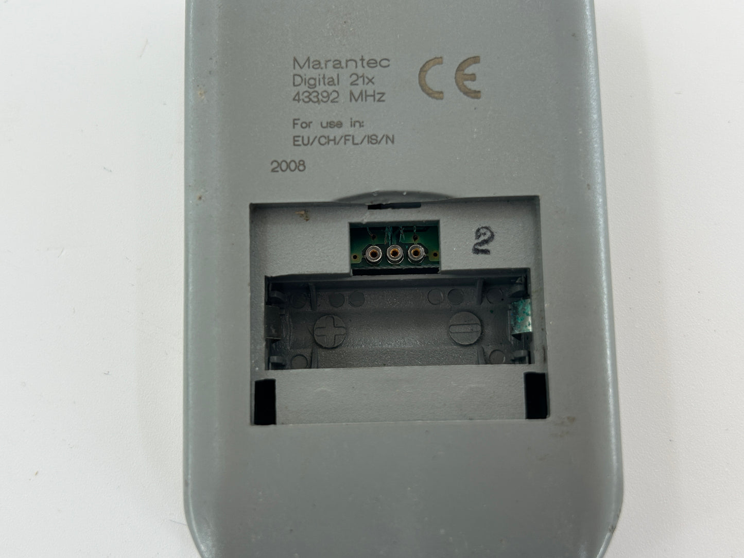 Marantec hand transmitter radio button push button remote control radio remote control switch transmitter