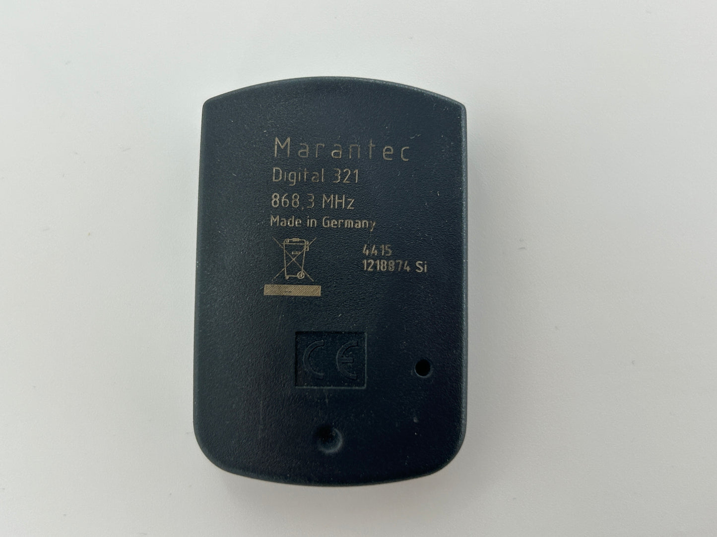Marantec hand transmitter remote control push button radio button radio remote control switch transmitter