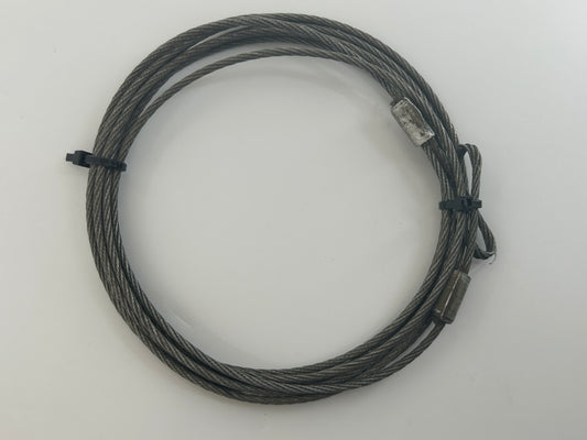 Tenpro Standard Modell 2500 Notentriegelung Stahlseil Seil Notseilzug Zugseil Notentriegelungsseil Motorentriegelung Entriegelungsseil