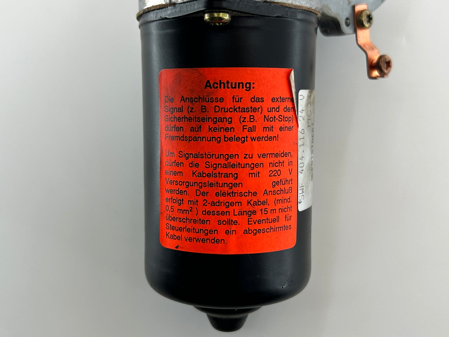 Bernal BA2000S Motor Antriebsmotor Getriebemotor Ersatzmotor Tormotor Hubmotor Garagentormotor Elektromotor